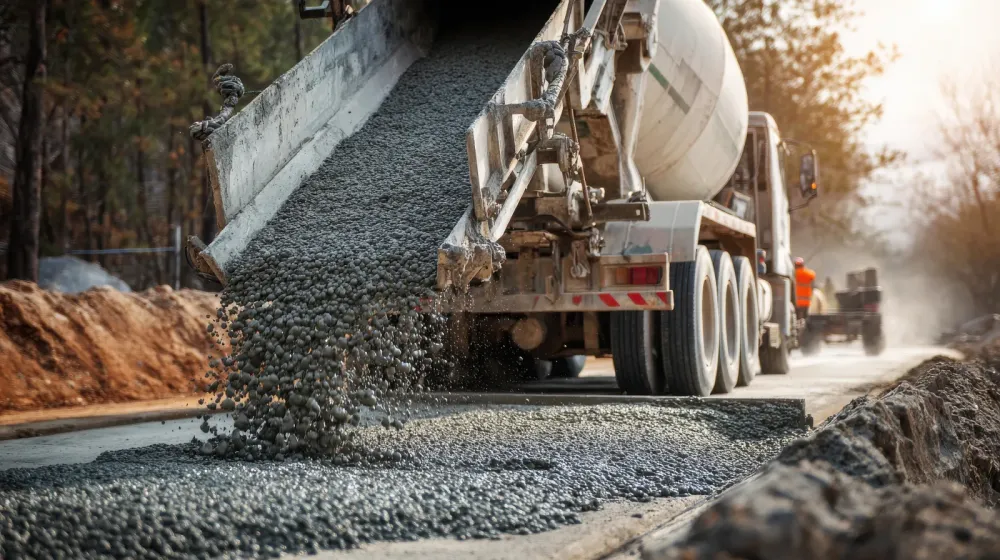 Piscine béton près de Siaugues-Sainte-Marie